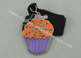 Custom Die Casting Personalized Medals Zinc Alloy with Nickel Plating for Ice Cake