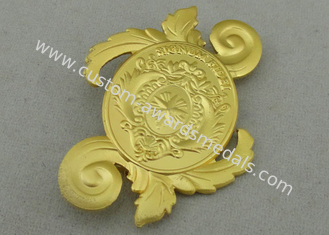 Signum Fidei Souvenir Badges By Brass Stamped 3D Misty Brooch On Back