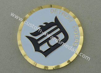 Diamond Cut Edge Bassket Ball Coin Brass Stamped Box Packing