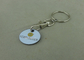 Personalised 2D Brass Stamped Trolley Coin 2.33 Mm Thickness For Store / Shop