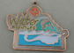 OEM Enamel Medal With Antique Copper Plating For Water Venture