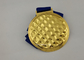 Waterproof Die Cast Medals , Sport Dancing / Cycling Medals With Enamel