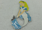 Love Theme Lady Safety Hard Enamel Pin For Descoration Logo Stamped