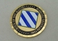 3rd Infantry Division Personalized Coins By Brass Die Struck For Memorial