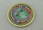 2.0 Inch ISAF NATO OTAN Personalized Coins By Die Casting And Gold Plating