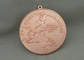 Custom Die Cast Medals For NJRC , Zinc Alloy And Copper Plating Space The Final Frontier